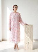 2-Piece Pink Chikankari